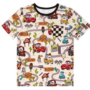NWT Little Sleepies Disney Cars Pocket Tee (18-24 months)